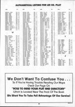 Landowners Index 003, Lee County 1991